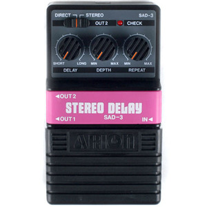 Arion SAD-3 Stereo Analog Delay / 아리온 SAD3 스테레오 아날로그 딜레이 기타이펙터(WA-SAD-3)