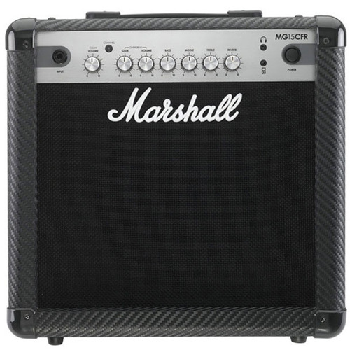 Marshall MG15 CFR 15와트 (카본 파이버) 마샬 연습용 기타 콤보앰프(WM-MG15)
